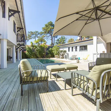 Villa Du Phare Avec Piscine Chauffee Pour 14 Personnes Lège-Cap-Ferret
